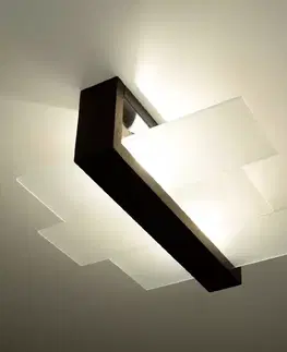 Vnútorné osvetlenie Stropná Lampa Luizjana 2 WENGE A-07