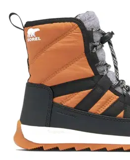 Obuv jesenná a zimná Sorel Whitney™ II Plus Lace Waterproof Kids Veľkosť: 32 EUR