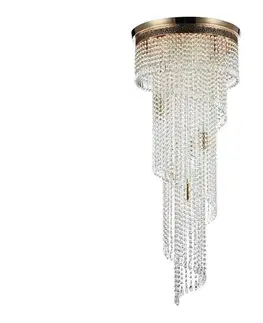 Svietidlá Maytoni DIA522-CL-12-G - Stropné svietidlo CASCADE 12xE14/60W/230V DIA522-CL-12-G