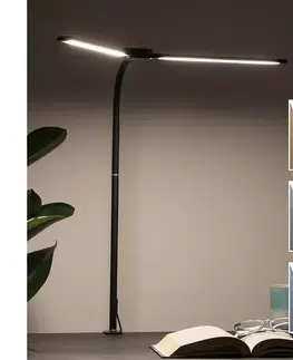 Lampy BRILAGI - LED Stmievateľná stolná lampa USB VARIO LED/14W/5V 3000-6000K čierna 004953