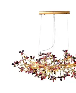 Svietidlá  Krištáľový luster na lanku 13xG9/40W/230V pestrofarebná CA032/1200L