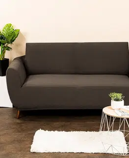 Prehozy 4Home Multielastický poťah na dvojkreslo Comfort hnedá, 140 - 180 cm