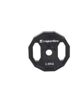 Závažia k činkám Pogumovaný kotúč inSPORTline Ruberton 2,5 kg 30 mm