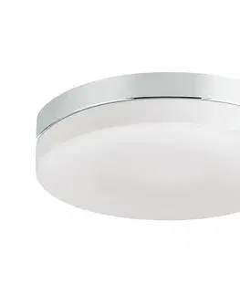 Svietidlá Prezent  - Kúpeľňové stropné svietidlo PILLS 1xE27/60W/230V IP44 chróm 