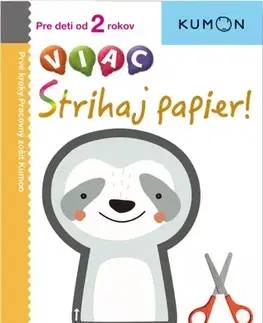 Nalepovačky, vystrihovačky, skladačky VIAC - Strihaj papier!