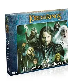 1000 dielikov Winning Moves Puzzle Pán prsteňov: Heroes of Middlearth 1000 Winning Moves