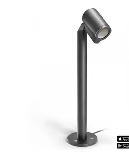 Záhradné lampy Steinel 068677 - LED Vonkajšia lampa SPOT WAY 1xGU10/6,7W/230V IP44 antracit 068677