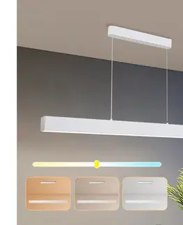 Svietidlá BRILAGI - LED Luster na lanku SLEEKLINE LED/40W/230V 3000/4500/6000K biela BRI107