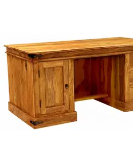 Písacie a pracovné stoly Písací stôl Jali 160x76x80 z indického masívu palisander