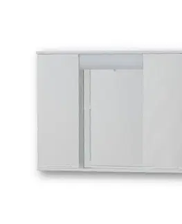 Kúpeľňový nábytok OLSEN SPA - Závesná skrinka so zrkadlom LUMIX II, III - Rozmery skriniek - 70 × 55 × 15 cm OLNPSE7055
