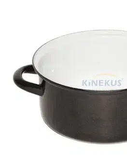 Hrnce BELIS Kastról smaltovaný bez pokrievky, 2,6L, 20cm, STANDARD Belis