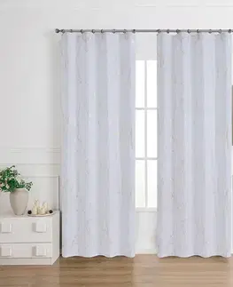 Záclony do obývačky Záclona na páske Lena gold RP499 290x245 cm