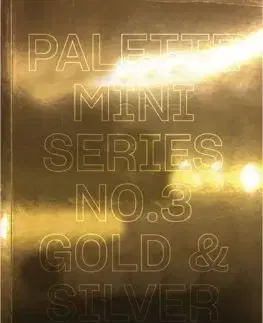Dizajn, úžitkové umenie, móda Palette Mini Series 03: Gold & Silver