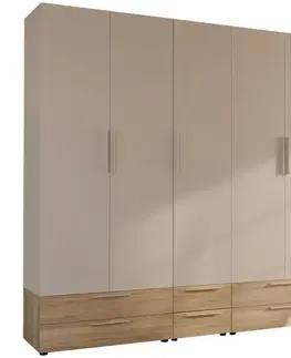 Šatníkové skrine Skriňa Moduklix Set 22 Piesok/ Dub Mauvella