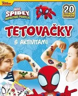 Pre deti a mládež - ostatné Tetovačky s aktivitami Spidey