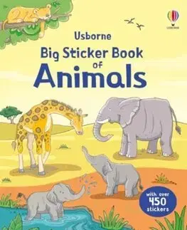 Pre deti a mládež - ostatné Big Sticker Book of Animals - Jessica Greenwell,Sam Taplin,Rebecca Finnová,Cecilia Johansson