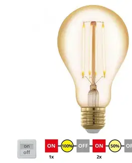 Žiarovky LED Stmievateľná žiarovka VINTAGE A75 E27/4W/230V 2200K - Eglo 12858 12858