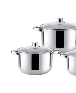 Sady riadov MAKRO - Hrnce sada 3ks, 2,9L, 3,9L, 5,1L