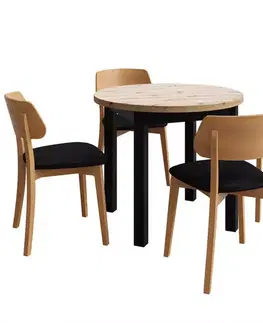Jedálenské zostavy Jedálenská zostava Permad artisan/čierna