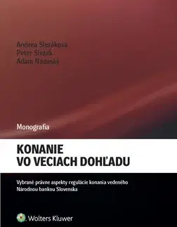 Správne právo Konanie vo veciach dohľadu - Kolektív autorov