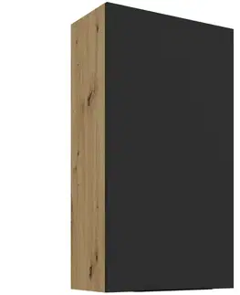 Kuchynské skrinky visiace Kuchynská skrinka Aria-Bl/Ar Anti Fingerprint 60g-108 1f
