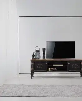 Obývacie steny TV skrinka / Obývacia stena Ada TV - Black