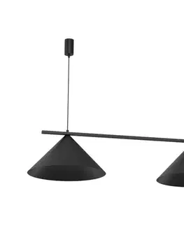 Svietidlá  Luster na lanku CAPITAL 2xGX53/15W/230V čierna MLP0942