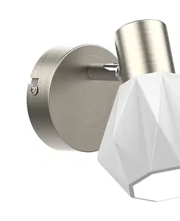 Svietidlá Prezent  - Nástenné bodové svietidlo METIS 1xE14/40W/230V matný chróm 