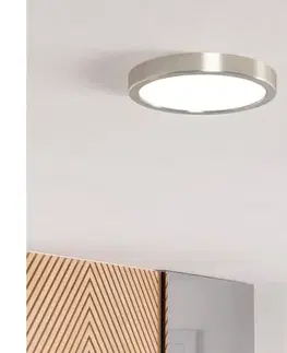 Svietidlá Eglo 901316 - LED stropné svietidlo FUEVA LED/11,5W/230V 2700/4000/6500K pr.21,1cm chróm 901316