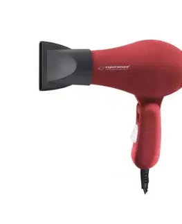 Sušiče vlasov Kinekus Fén na vlasy 750W AURORA červený, skladací
