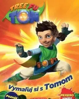 Nalepovačky, vystrihovačky, skladačky Vymaľuj si s Tomom