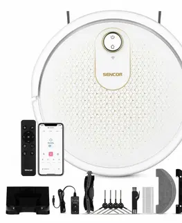 Vysávače Sencor SRV 4550WH robotický vysávač