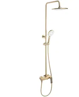 Kúpeľňové batérie REA REA - Sprchový set AVALON GOLD BRUSH REA-P2400