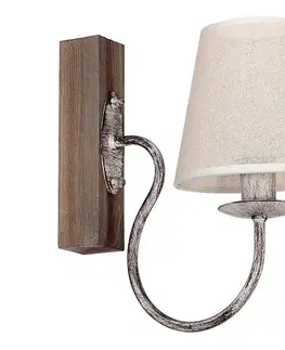 Svietidlá  Nástenné svietidlo CARIN 1xE14/60W/230V svetlá 8696