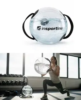 Medicinbaly Vodná posilňovacia lopta inSPORTline Flowball 30 cm / max. 15 kg
