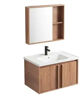 Kúpeľňový nábytok REA - Súprava kúpeľňového nábytku s umývadlom Gama T25023 HHL 60CM REA-M0204