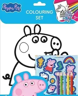 Pre deti a mládež - ostatné Maľovankový set - Prasiatko Peppa