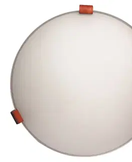 Stropná svetla Stropné svietidlo biele okrúhle nástenné 60W E27 Bianca