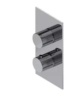 Kúpeľňové batérie OMNIRES - CONTOUR termostatická sprchová batéria podomietková chróm /CR/ CT8036CR