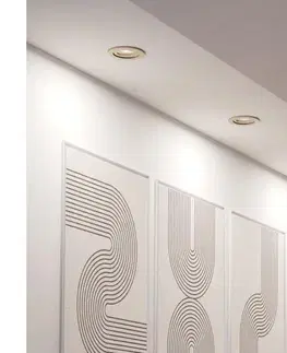Svietidlá Eglo 902268 -SADA 3x LED zapustené bodové svietidlo BARRANCO LED/4,8W/230V chróm 902268