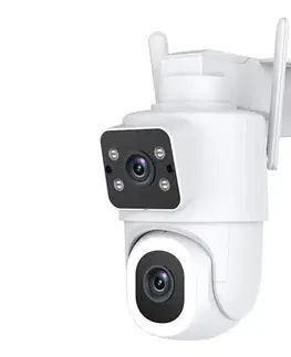 LED osvetlenie  NEO 07783L - Inteligentná vonkajšia kamera DOUBLE 355° P/T 2x2MP IP65 Wi-Fi Tuya 07783L