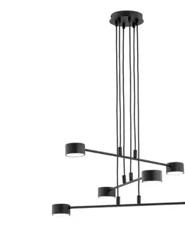 Svietidlá EMIBIG Luster na lanku MODUS 6xGX53/10W/230V čierna 1339/6