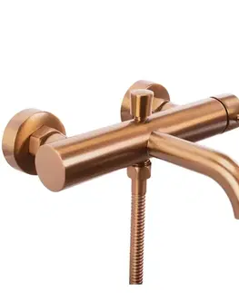 Kúpeľňové batérie REA - Vaňová batéria Lungo Copper Brush REA-B1115