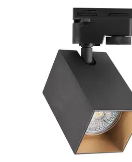 Svietidlá  Bodové svietidlo do lištového systému SQUARE 1xGU10/10W/230V čierna 321756