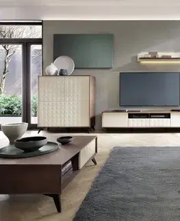 TV stolíky TARANKO Zoom ZO-RTV/D tv stolík Savana mat / dub Zoom