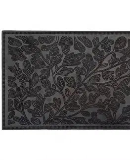 Koberce Rohožka  pin mat 58x36,5 lístie