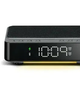 Budíky Sencor Digitálny rádiobudík s bezdrôtovou nabíjačkou