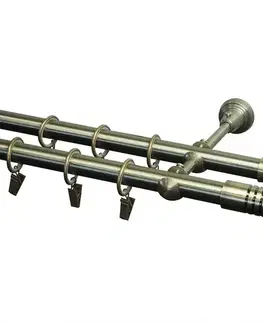 Garniže a kolajničky Garniž II Stylus Fi 19 240 cm Leo