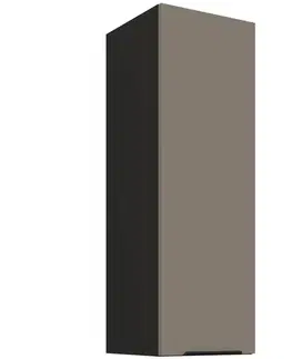 Kuchynské skrinky visiace Kuchynská skrinka Aria-TA/BL anti fingerprint 30G-90 1F