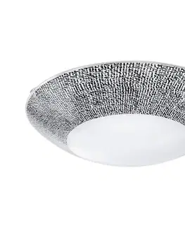 Svietidlá Eglo 95289 - LED stropné svietidlo MAGITTA LED/16W/230V pr. 31,5 cm čierna/biela 95289